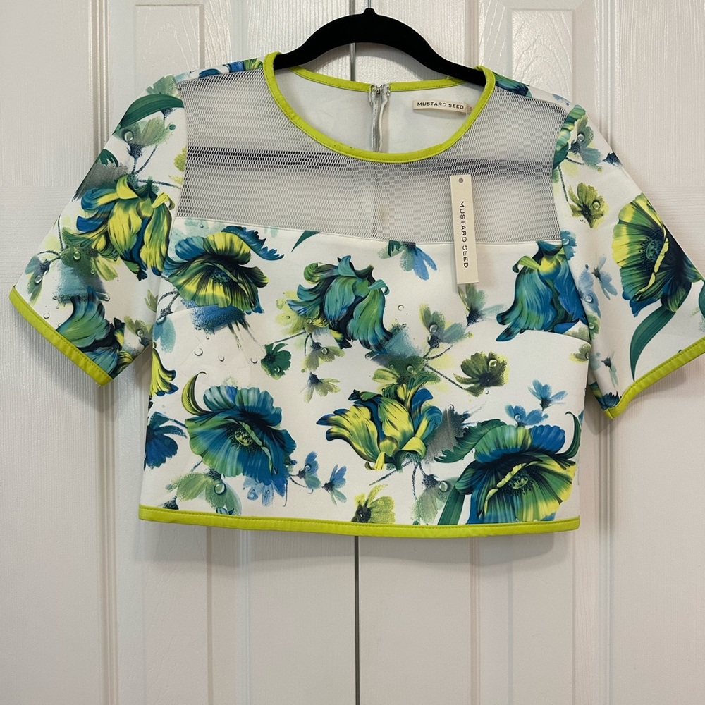 2 piece top and skirt